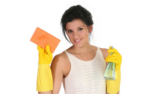 Different types of rugs being prepared for cleaning